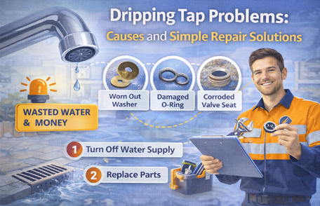 Dripping Tap Problems: Causes and Simple Repair Solutions Dripping Tap Problems: Simple Repair Solutions